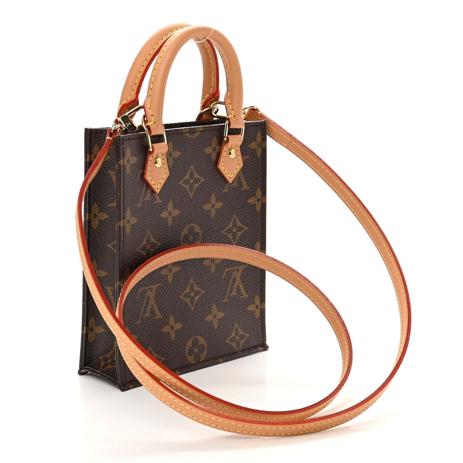 Louis Vuitton Monogram Petit Sac Plat 3 of 10