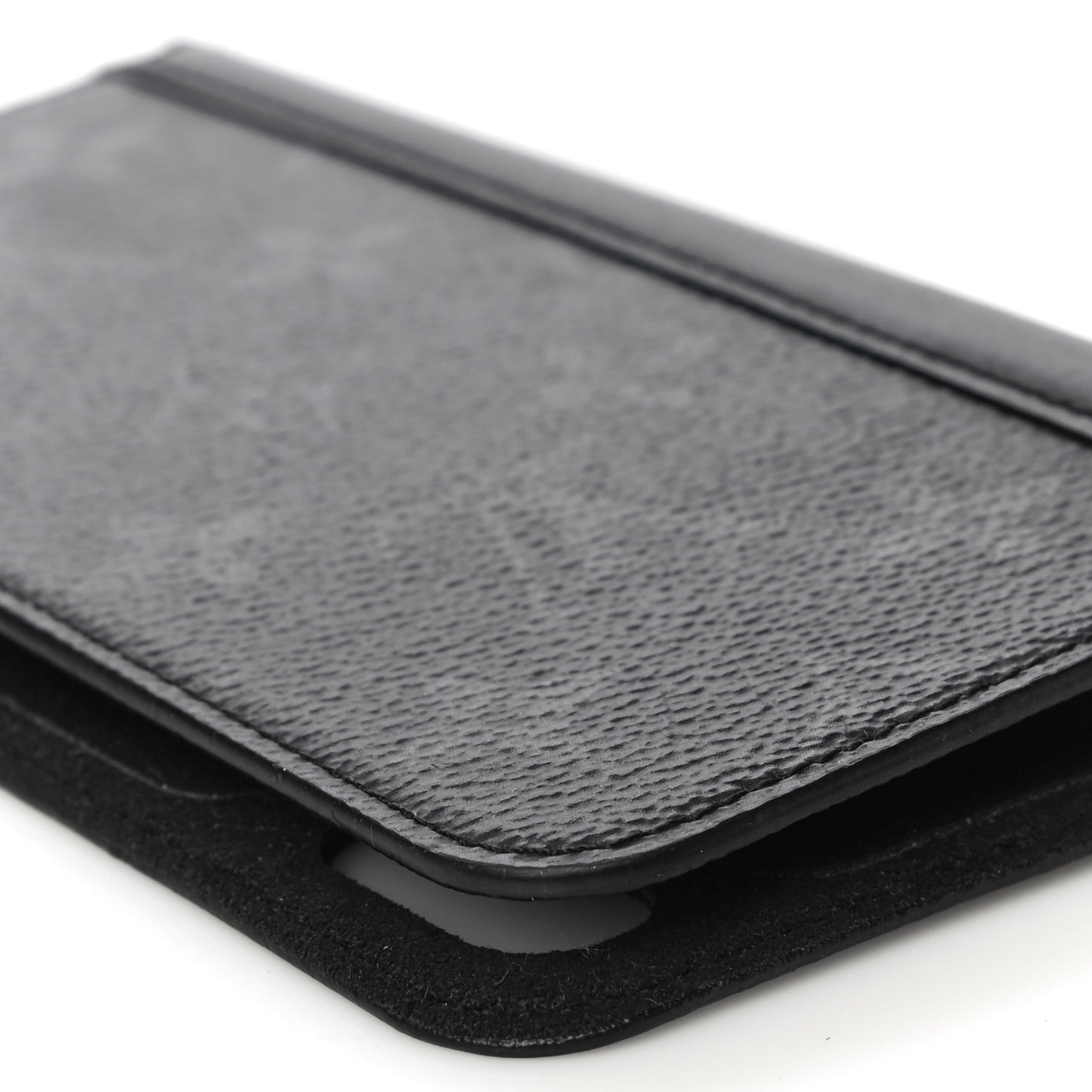 Monogram Eclipse iPhone XS Max Folio Case Black