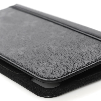 Louis Vuitton Monogram Eclipse iPhone XS Max Folio Case Black 9 of 14