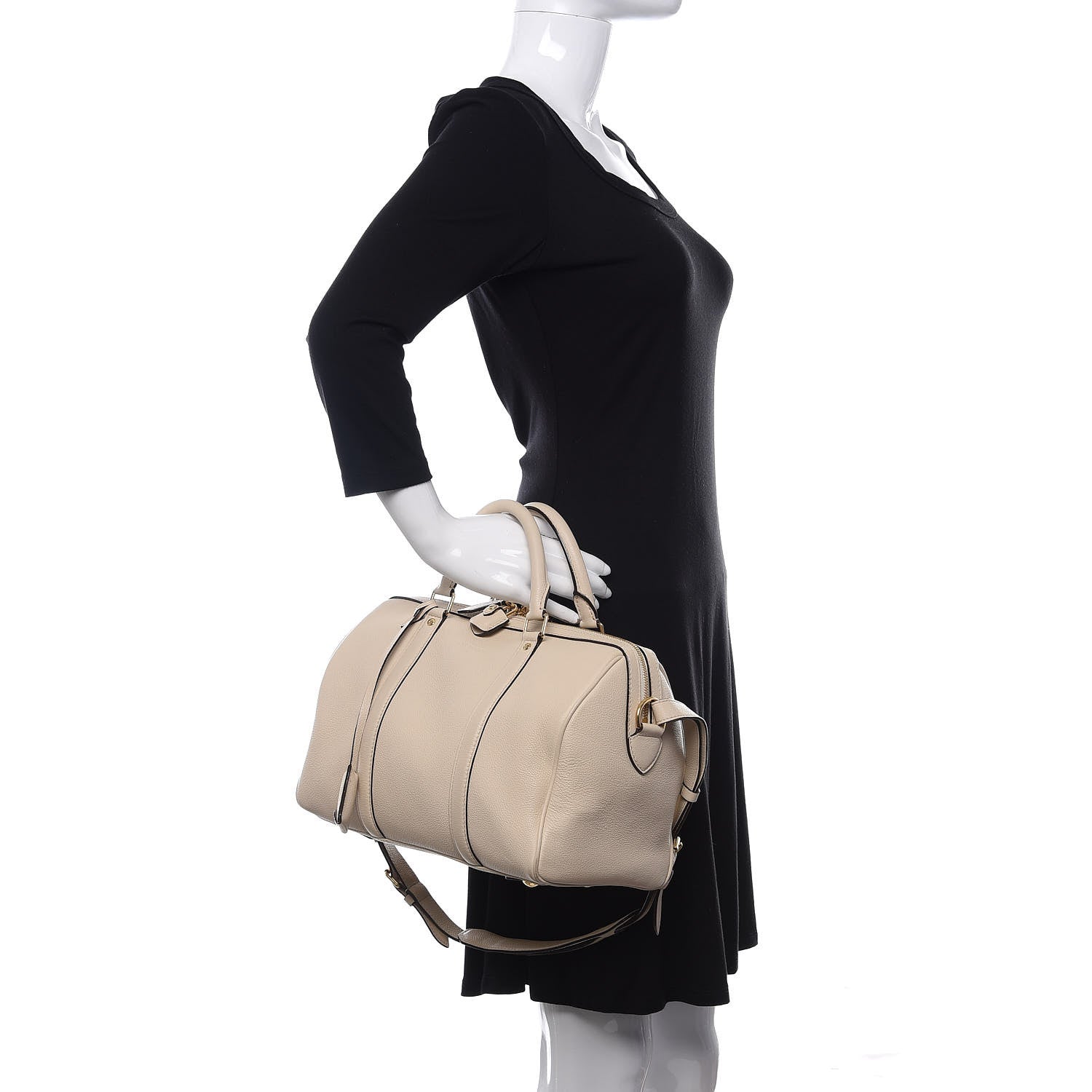 Louis Vuitton Veau Cachemire SC Bag PM Vanille 3 of 12