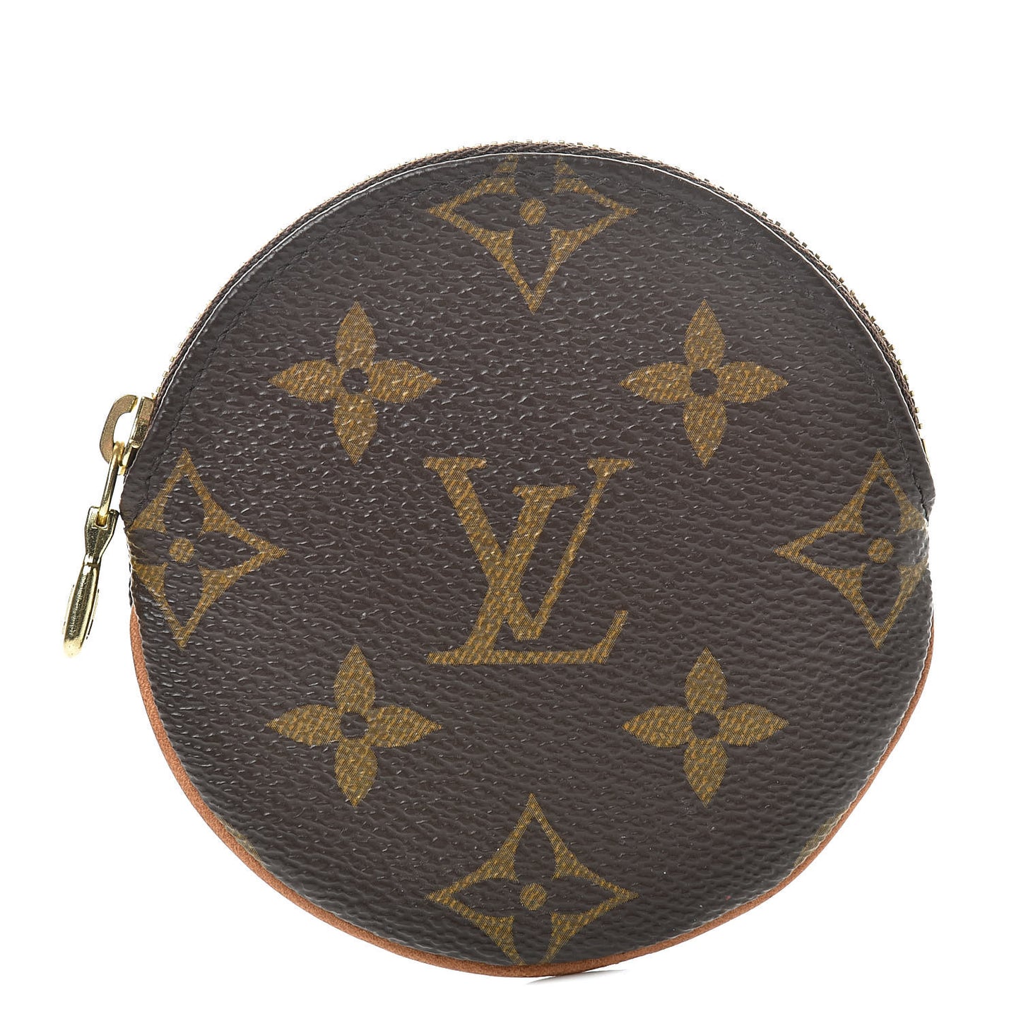 Monogram Round Coin Purse