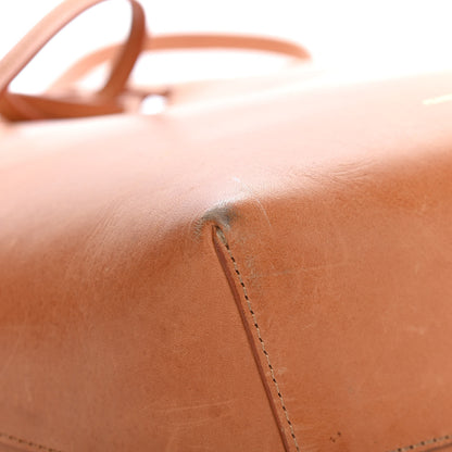 Mansur Gavriel Vegetable Tanned Calfskin Mini Bucket Bag Camello Rosa 10 of 15