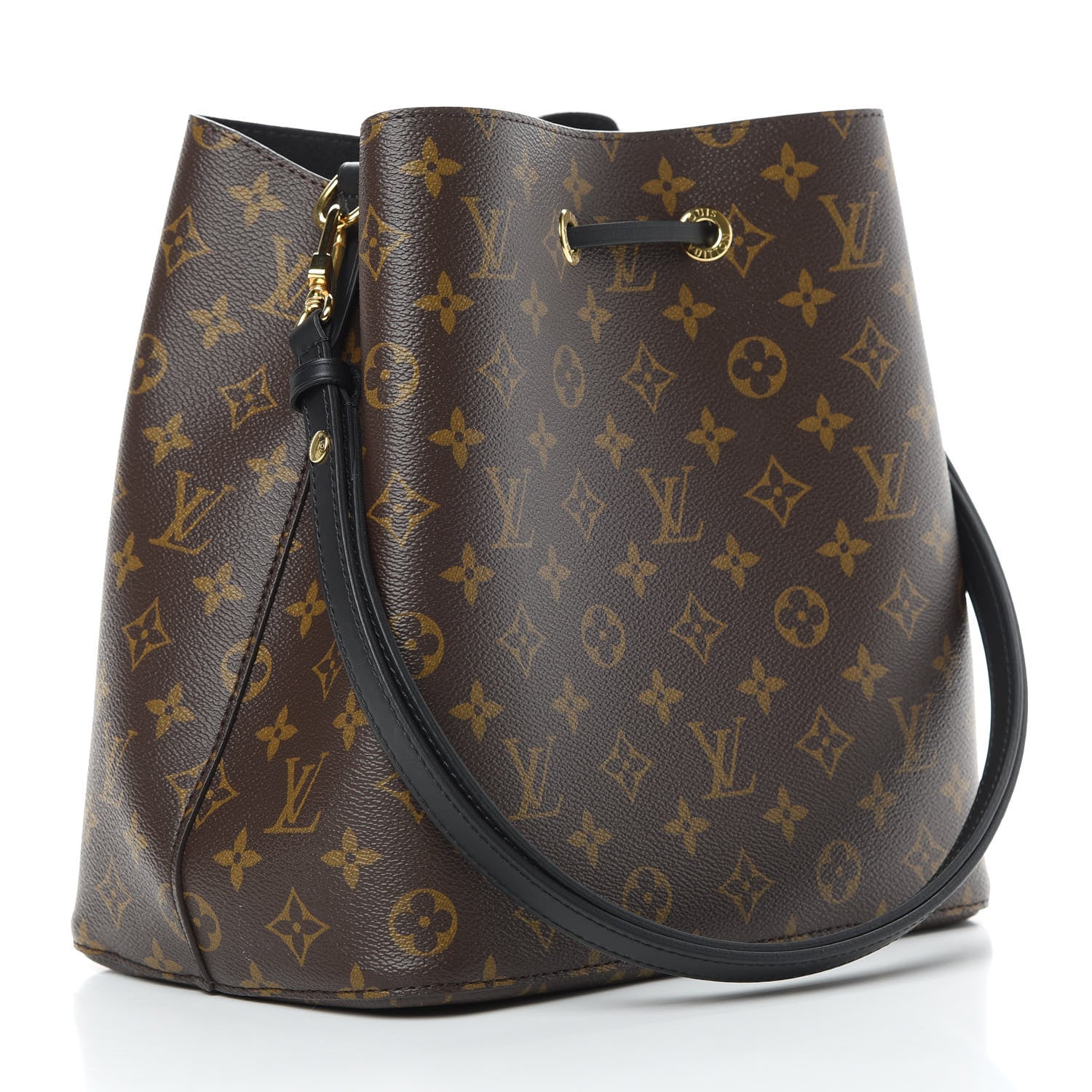 Louis Vuitton Monogram Neonoe MM Black 3 of 12
