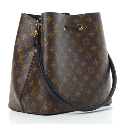 Louis Vuitton Monogram Neonoe MM Black 3 of 12