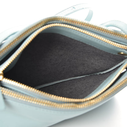 Celine Smooth Lambskin Small Trio Crossbody Bag Jade 5 of 8
