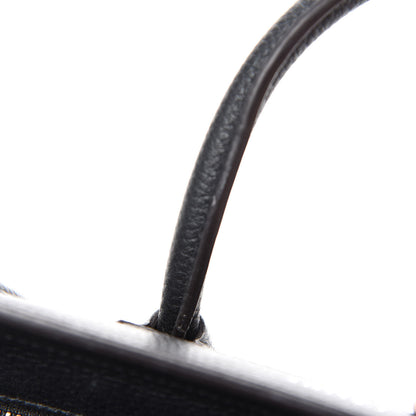 Celine Drummed Calfskin Nano Luggage Black 14 of 16