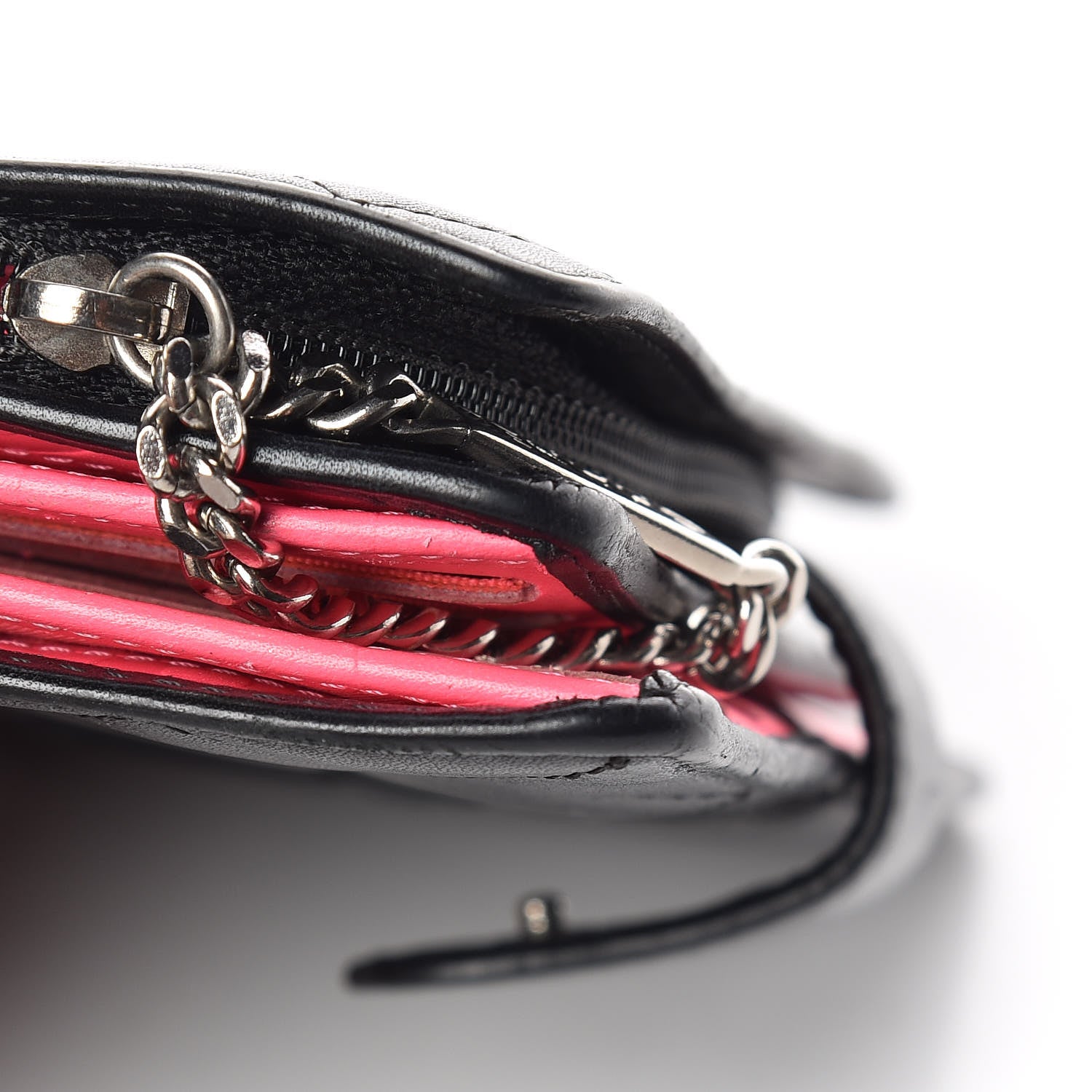 Chanel Calfskin Cambon Zipped Pocket Wallet Black 12 of 14