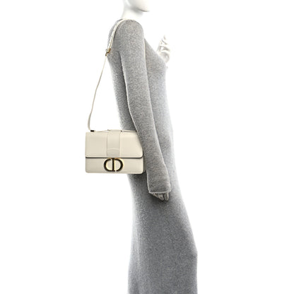 Christian Dior Box Calfskin 30 Montaigne Flap Bag Latte 2 of 9