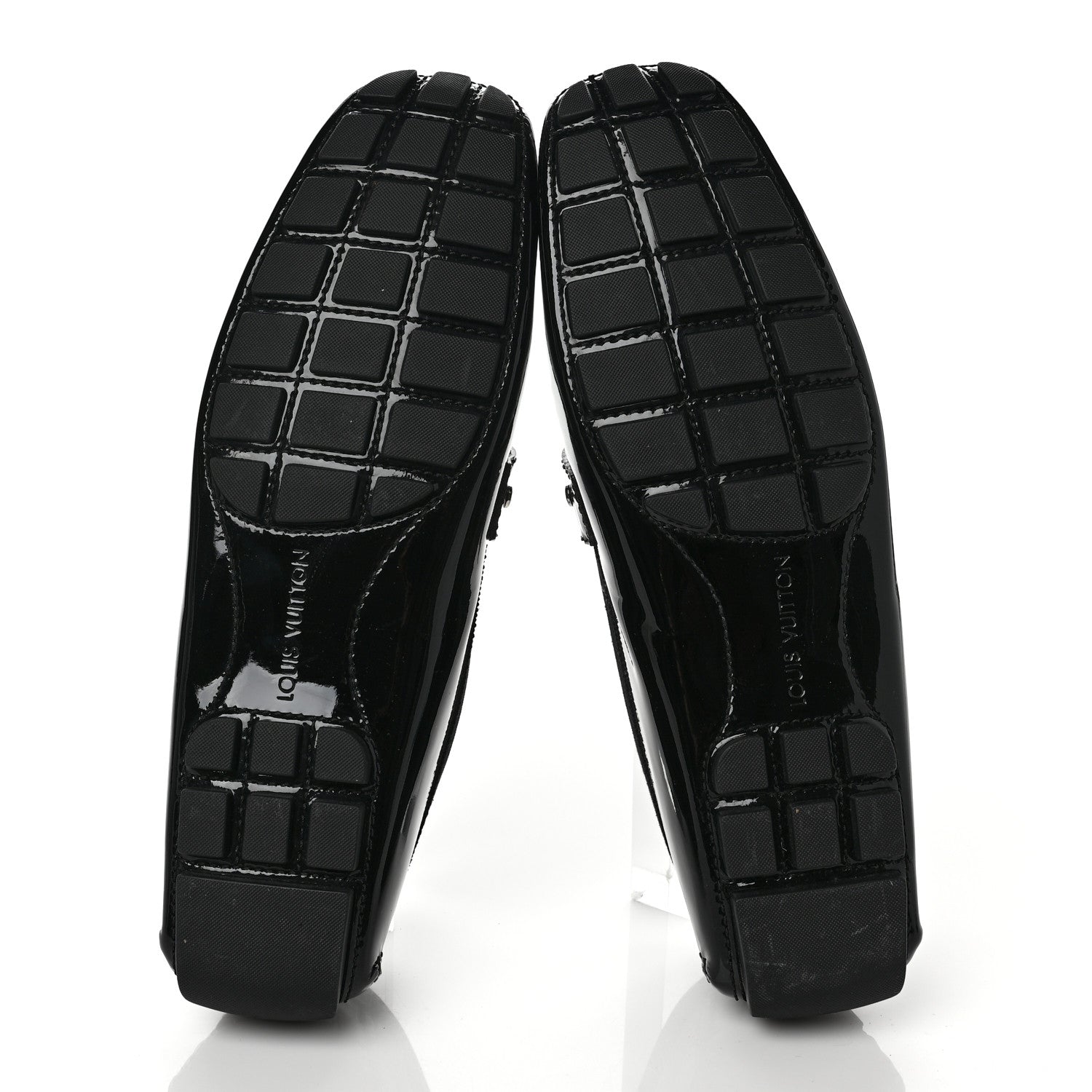 Louis Vuitton Patent Mens Monte Carlo Loafers 13 Black 6 of 9