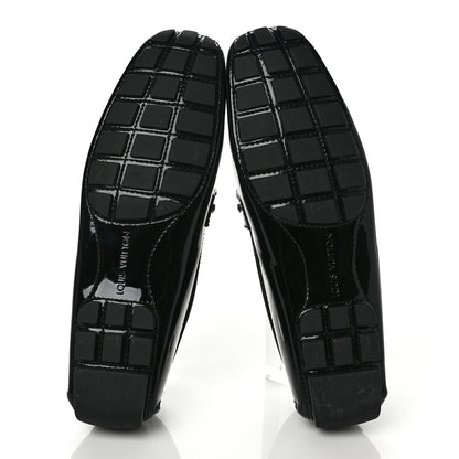 Louis Vuitton Patent Mens Monte Carlo Loafers 13 Black 6 of 9