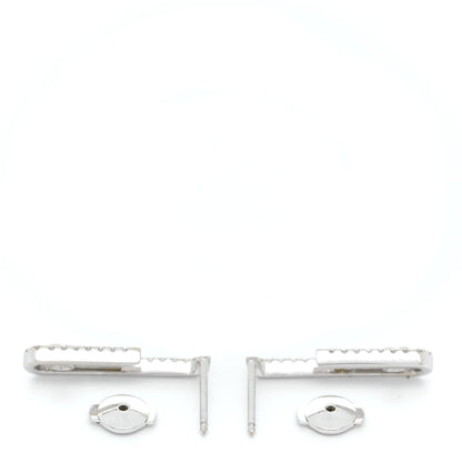 Messika X GIGI HADID 18K White Gold Diamond Move Addiction Earrings 4 of 5