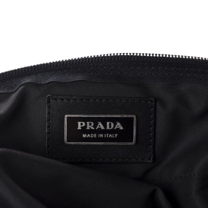 Prada Tessuto Nylon Duffel Bag Black 8 of 9