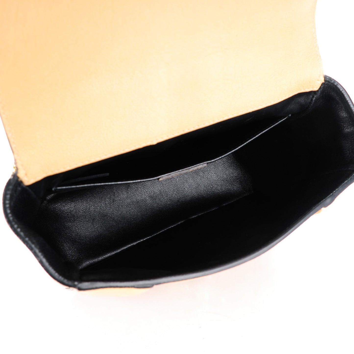 Goatskin Small Elsie Shoulder Bag Gingerbread