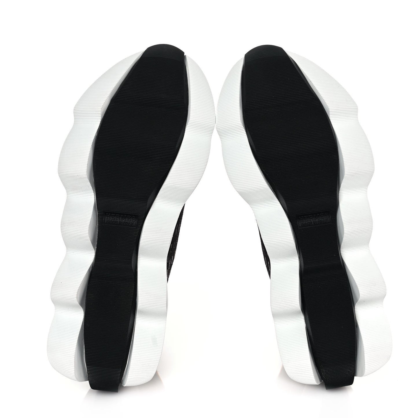 Technical Canvas Goatskin Womens Eclair Sneakers 36 Black