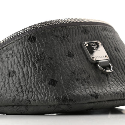 MCM Visetos Small Fursten Belt Bag Phantom Grey 8 of 9