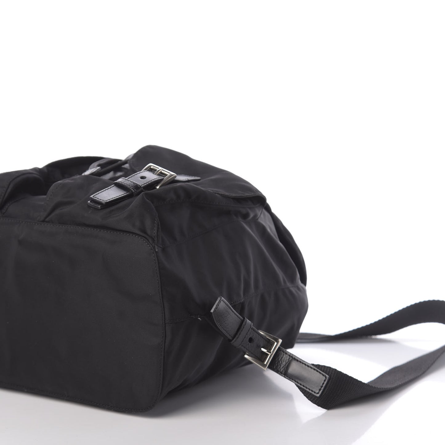 Nylon Vela Medium Backpack Black