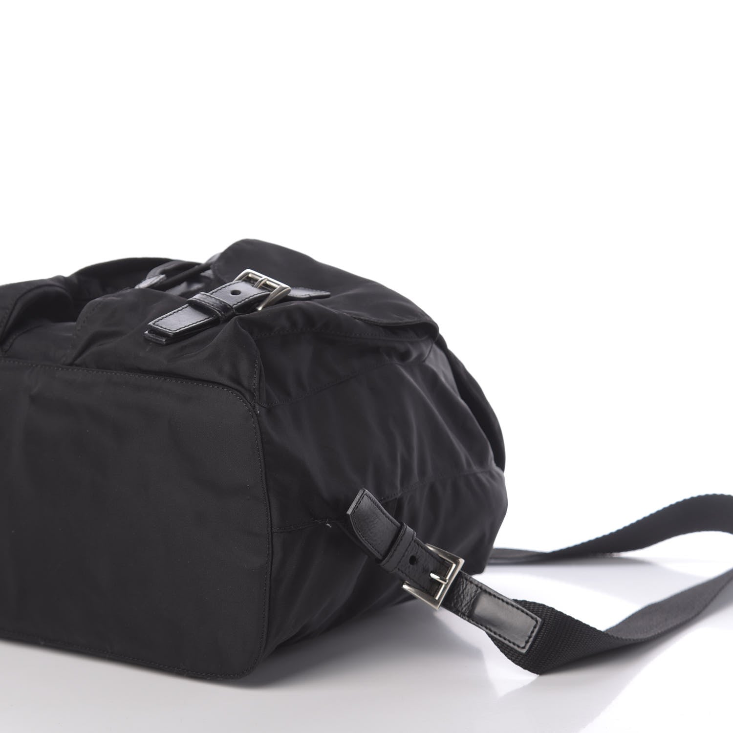 Prada Nylon Vela Medium Backpack Black 6 of 8
