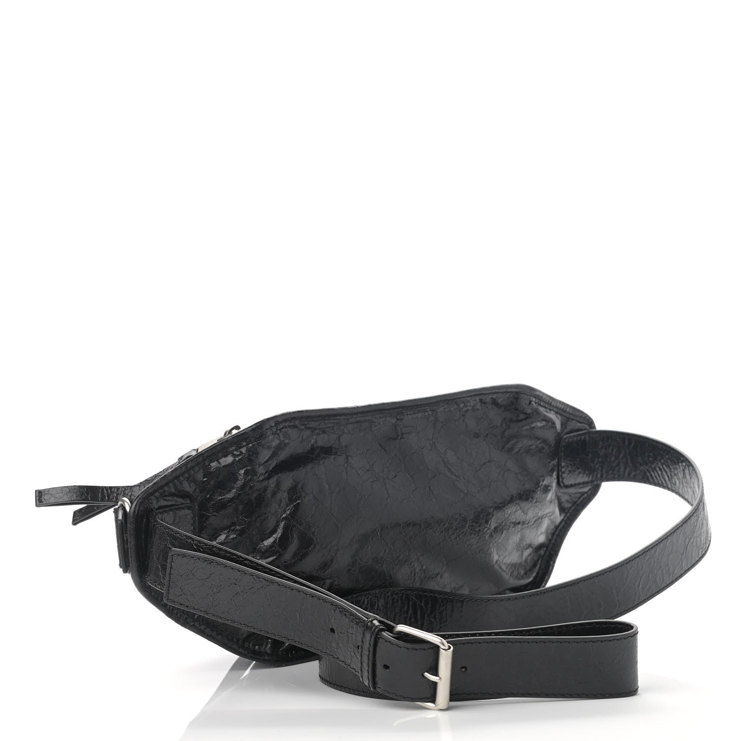 Balenciaga Lambskin Classic Hardware Neo Lift Hip Bag Black 3 of 13