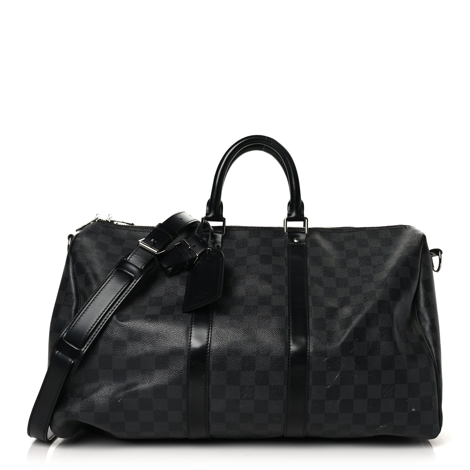 Louis Vuitton Damier Graphite Keepall Bandouliere 45 1 of 12