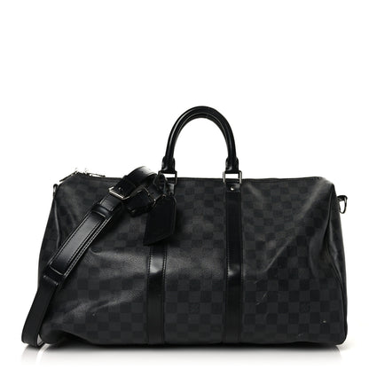 Louis Vuitton Damier Graphite Keepall Bandouliere 45 1 of 12