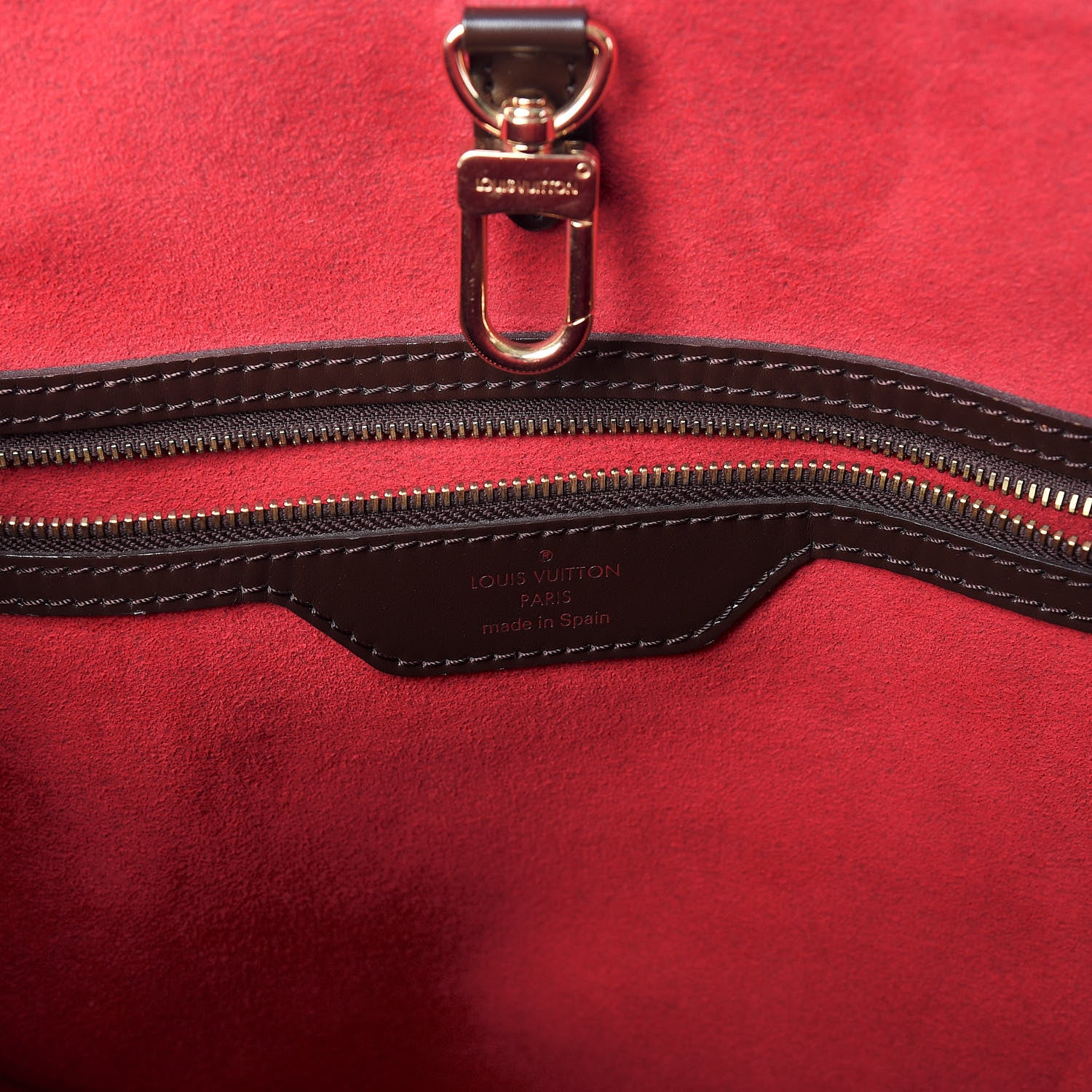 Louis Vuitton Damier Ebene Hampstead MM 5 of 8