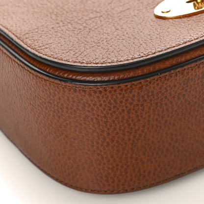 Mulberry Natural Grained Calfskin Small Darley Satchel Oak 7 of 9