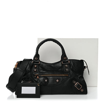 Balenciaga Agneau Giant 21 Rose Gold Hardware Part Time Black 13 of 13