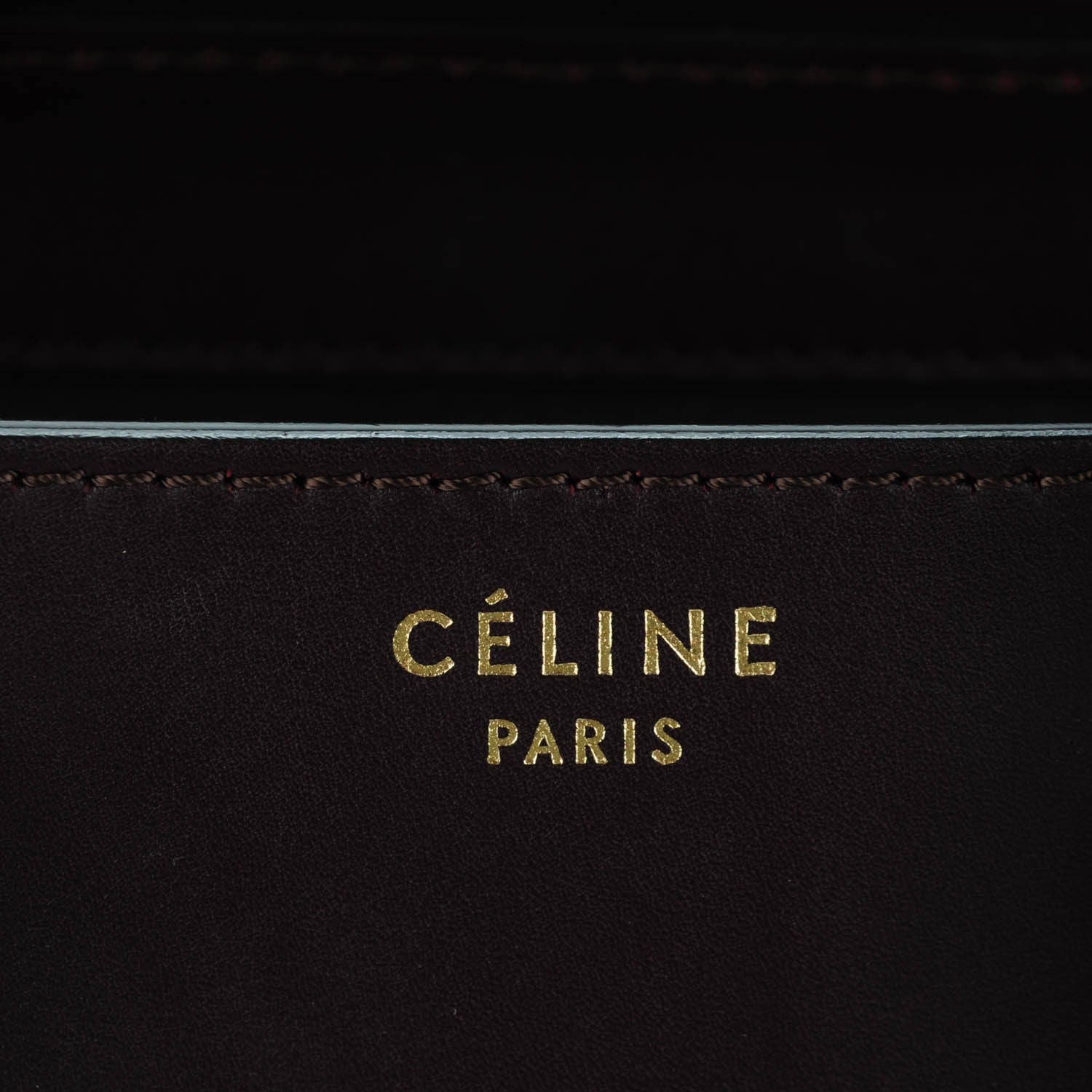 Celine Canvas Smooth Calfskin Mini Luggage Olive 5 of 8