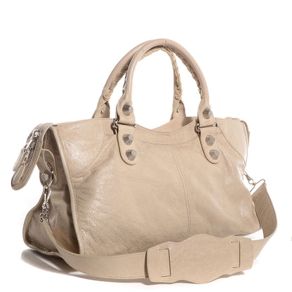 Balenciaga Agneau Giant 21 Silver Hardware Part Time Praline 4 of 11