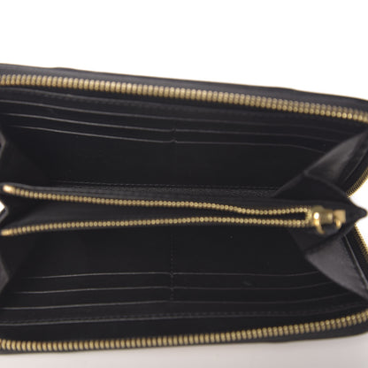 Burberry House Check Large Sartorial Ziggy Zip Around Wallet Black 5 of 13