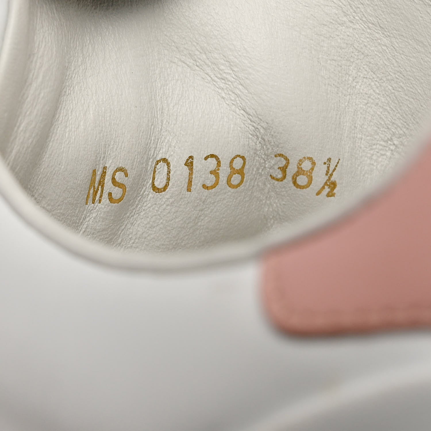 Louis Vuitton Calfskin Monogram Striped Frontrow Sneakers 38.5 White 6 of 11
