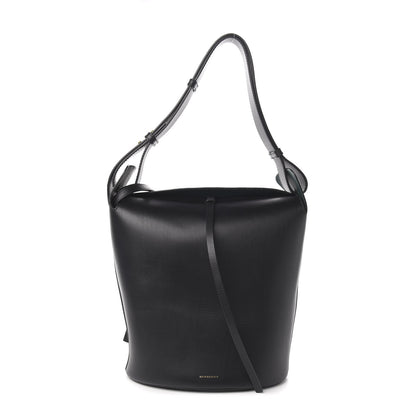 Burberry Supple Calfskin Large Bucket Black 2 of 10