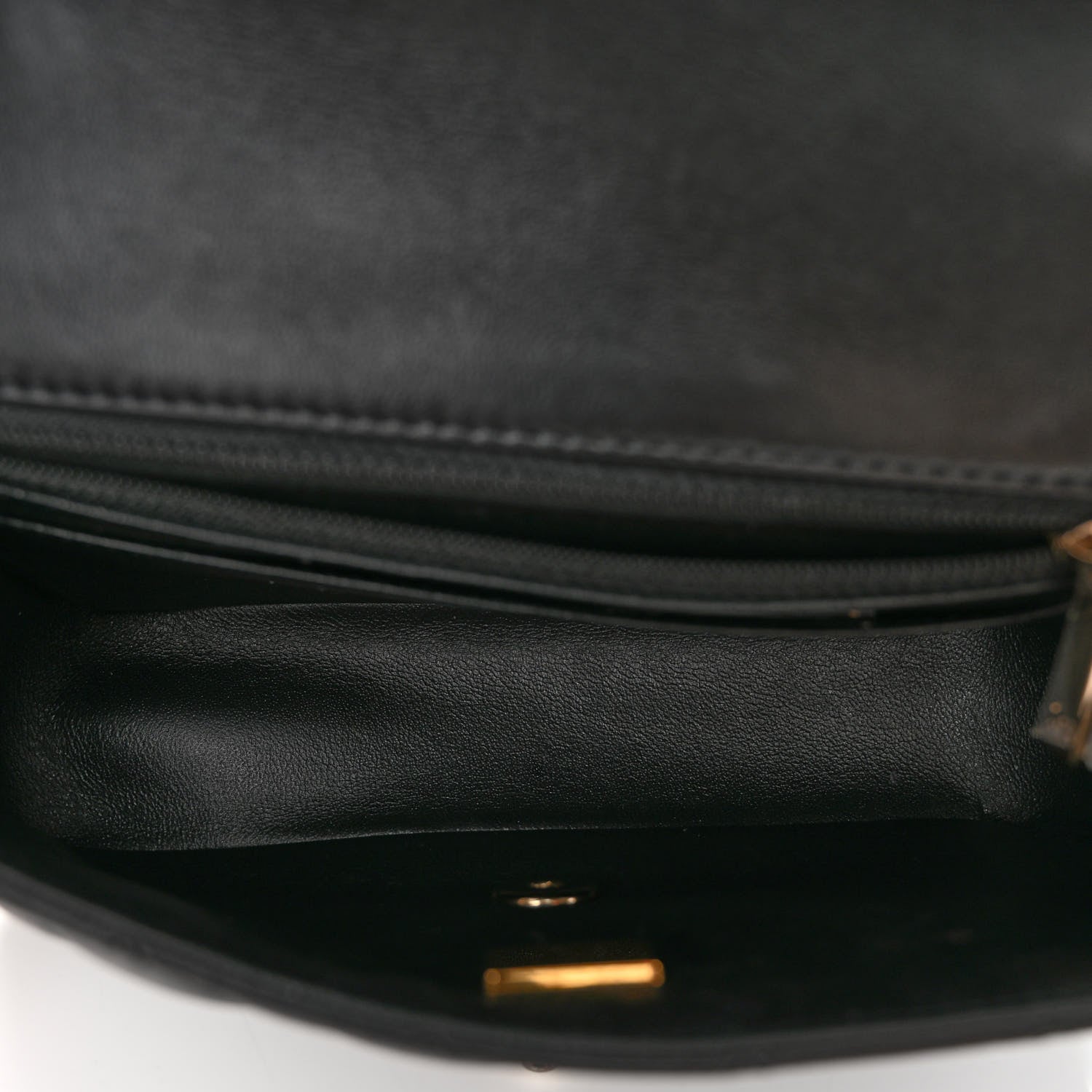 Chanel Lambskin Quilted Mini Rectangular Flap Black 5 of 9