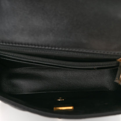 Chanel Lambskin Quilted Mini Rectangular Flap Black 5 of 9