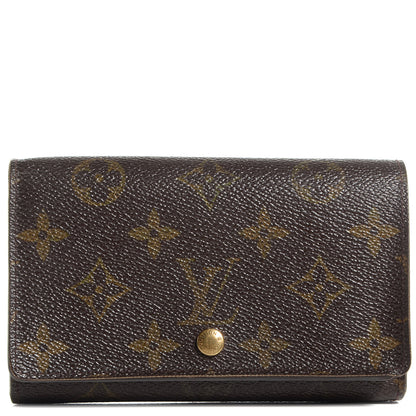 Louis Vuitton Monogram Porte-Monnaie Tresor Wallet 1 of 7