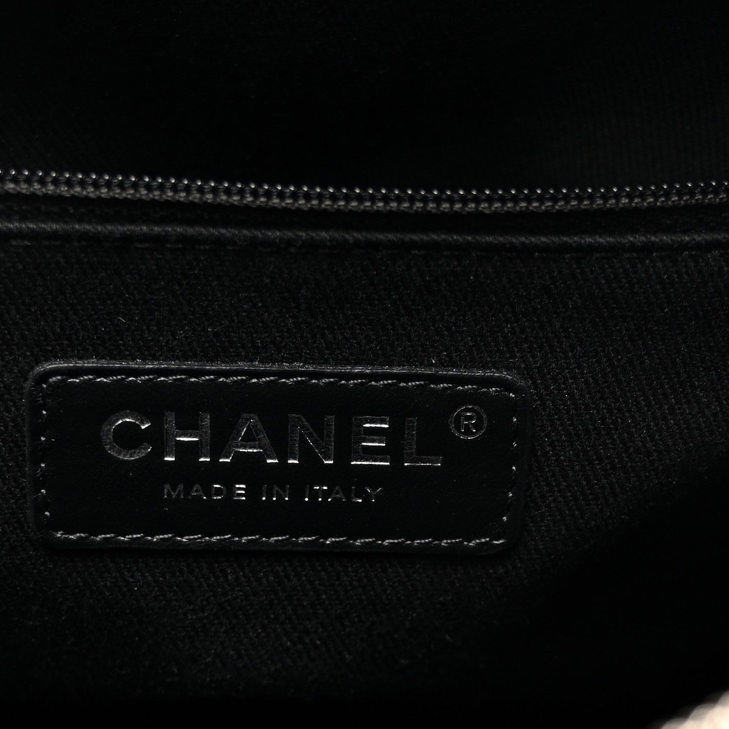 Chanel Mixed Fibers Deauville Bowling Bag Black 6 of 10