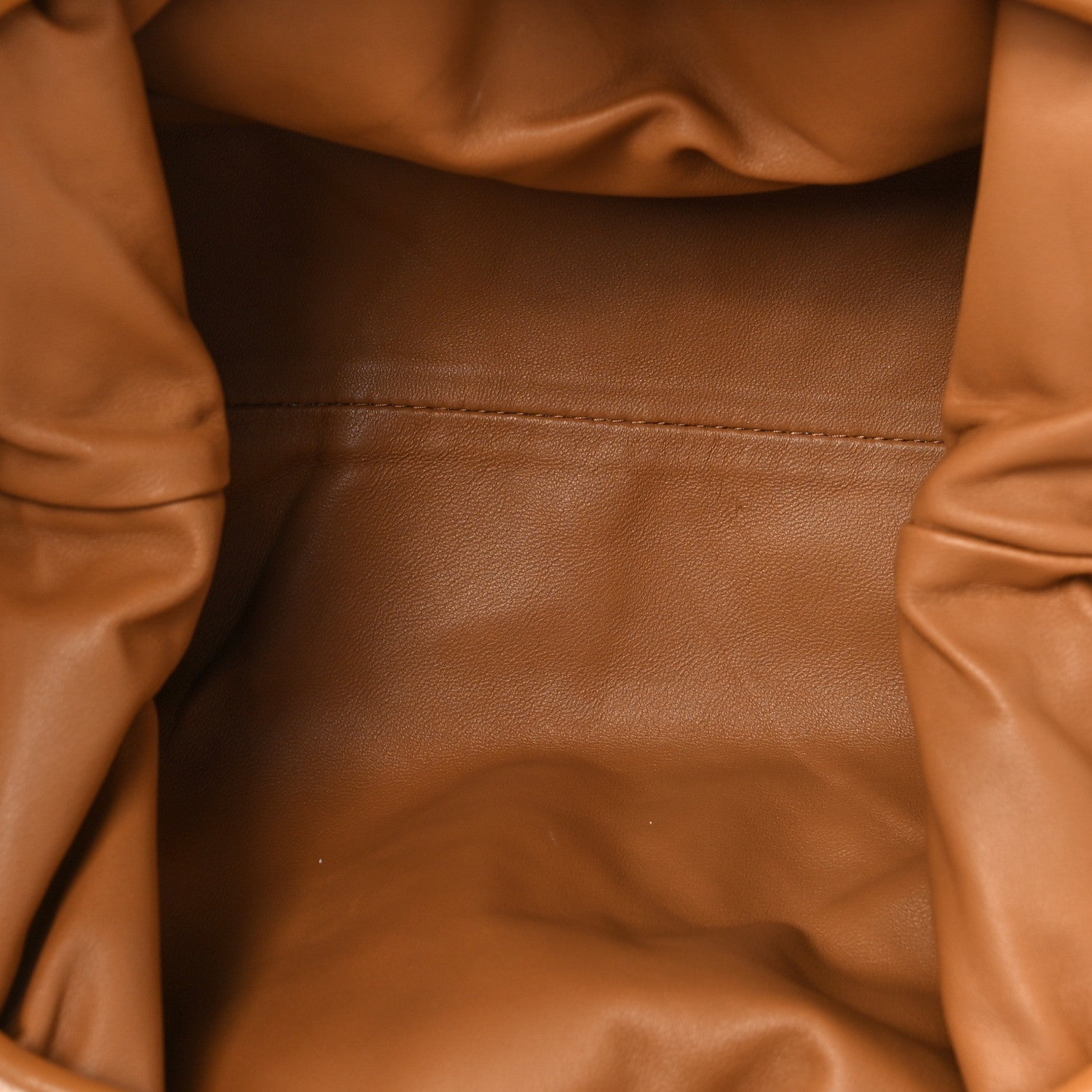Bottega Veneta Nappa Intrecciato Teen Pouch Caramel 5 of 7