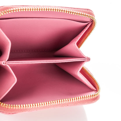 Prada Vitello Move Metal Coin Purse Geranio 5 of 7