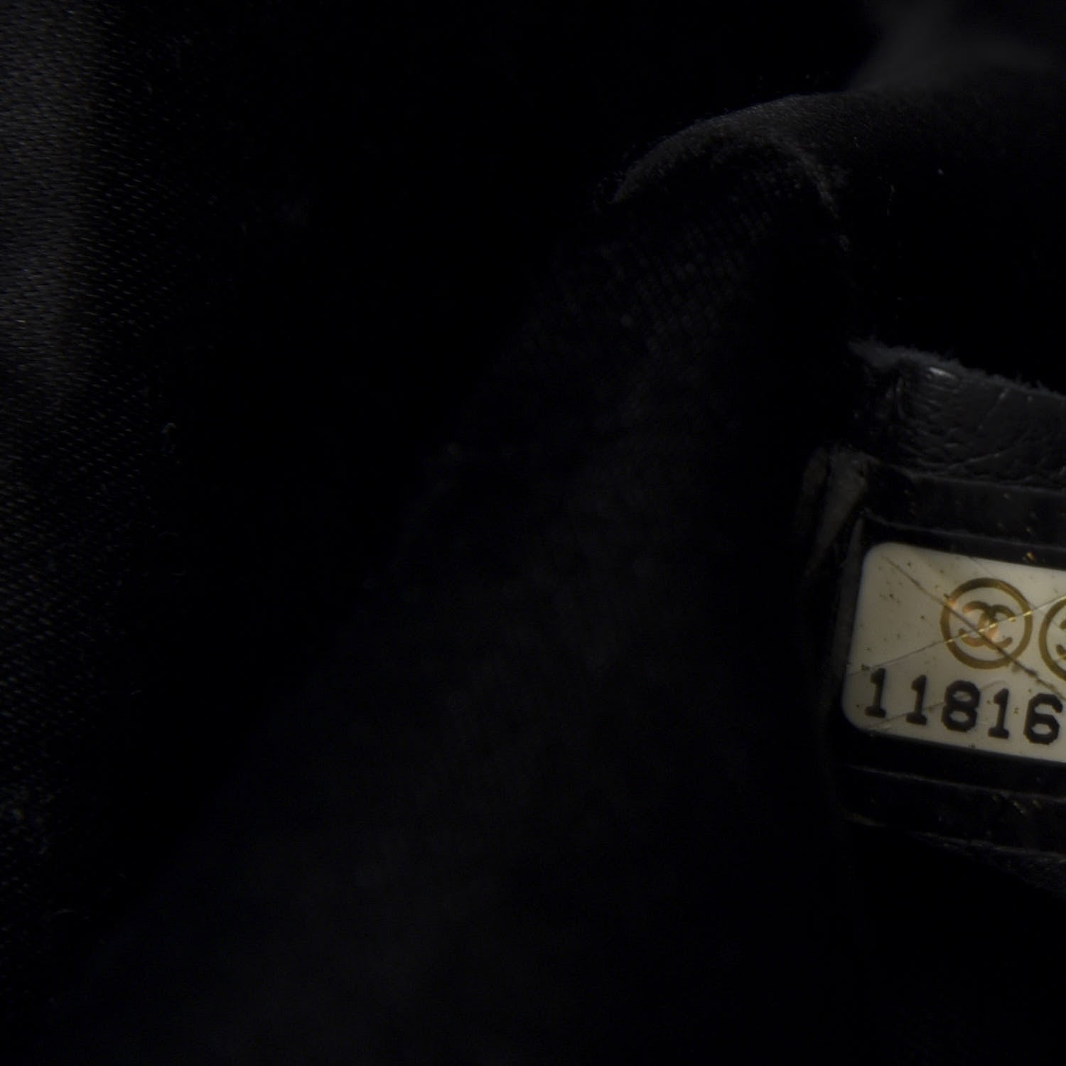 Chanel Quilted Lambskin Hidden Chain Hobo Black 13 of 14