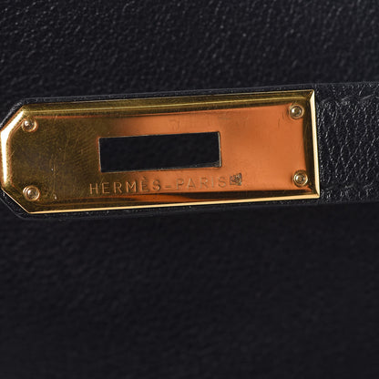 Hermes Veau Gulliver Kelly Retourne 35 Black 15 of 37