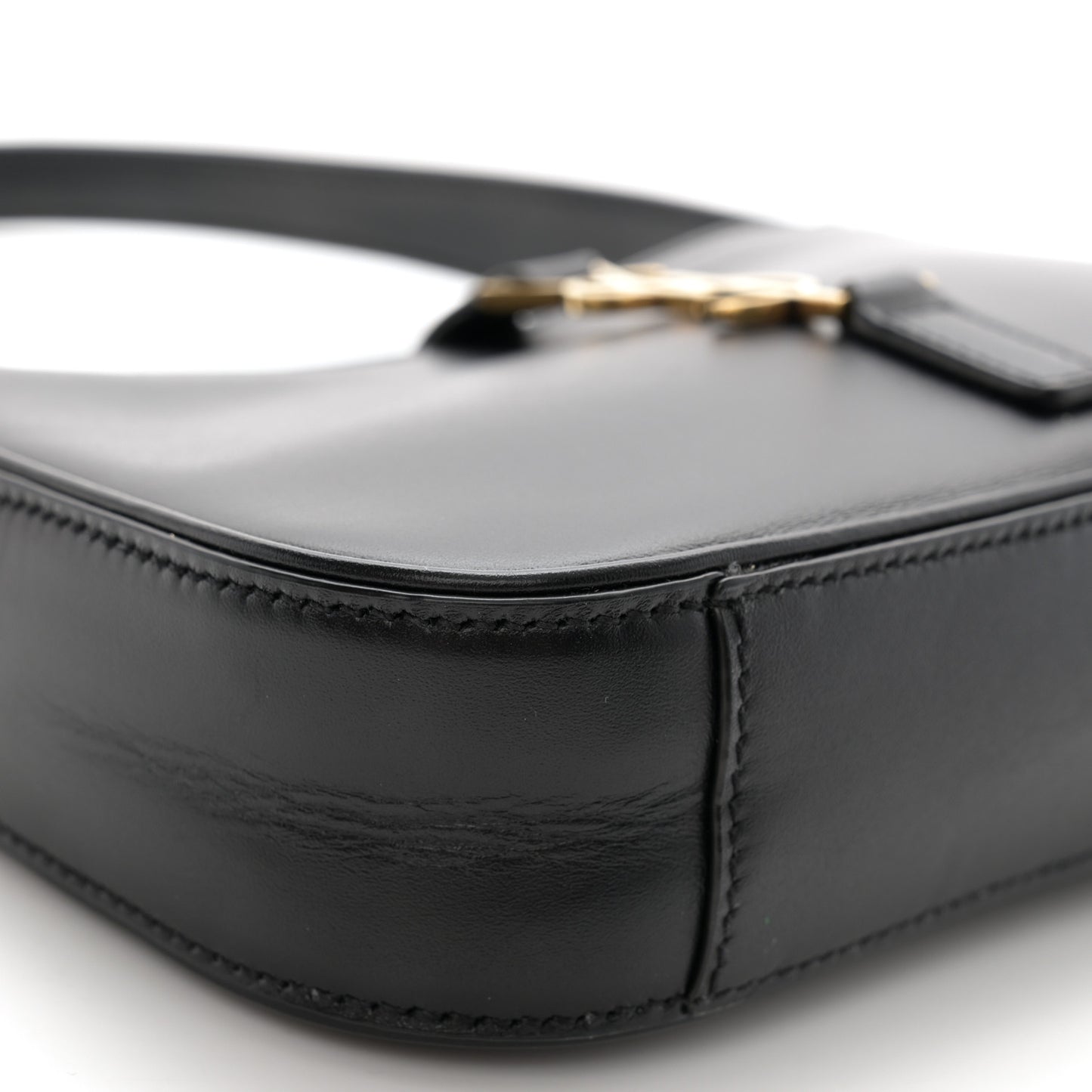 Smooth Calfskin Le 5 A 7 Mini Hobo Black