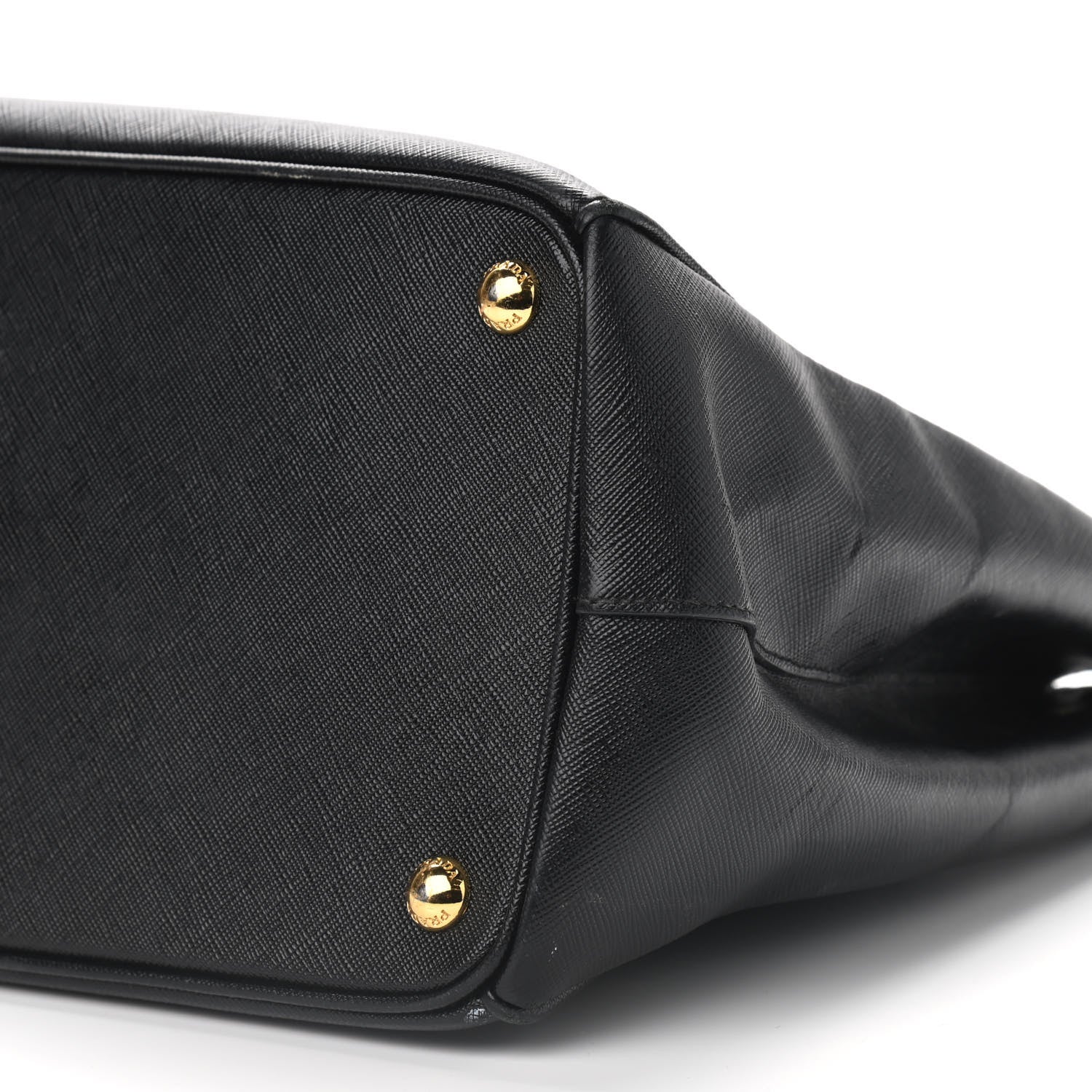 Prada Saffiano Small Galleria Double Zip Tote Black 7 of 16