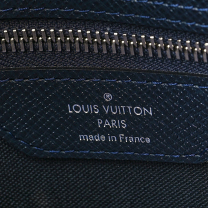 Louis Vuitton Taiga Roman MM Messenger Black 6 of 10
