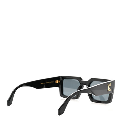 Louis Vuitton LV Clash Mask Square Sunglasses Z1579W Black 4 of 9