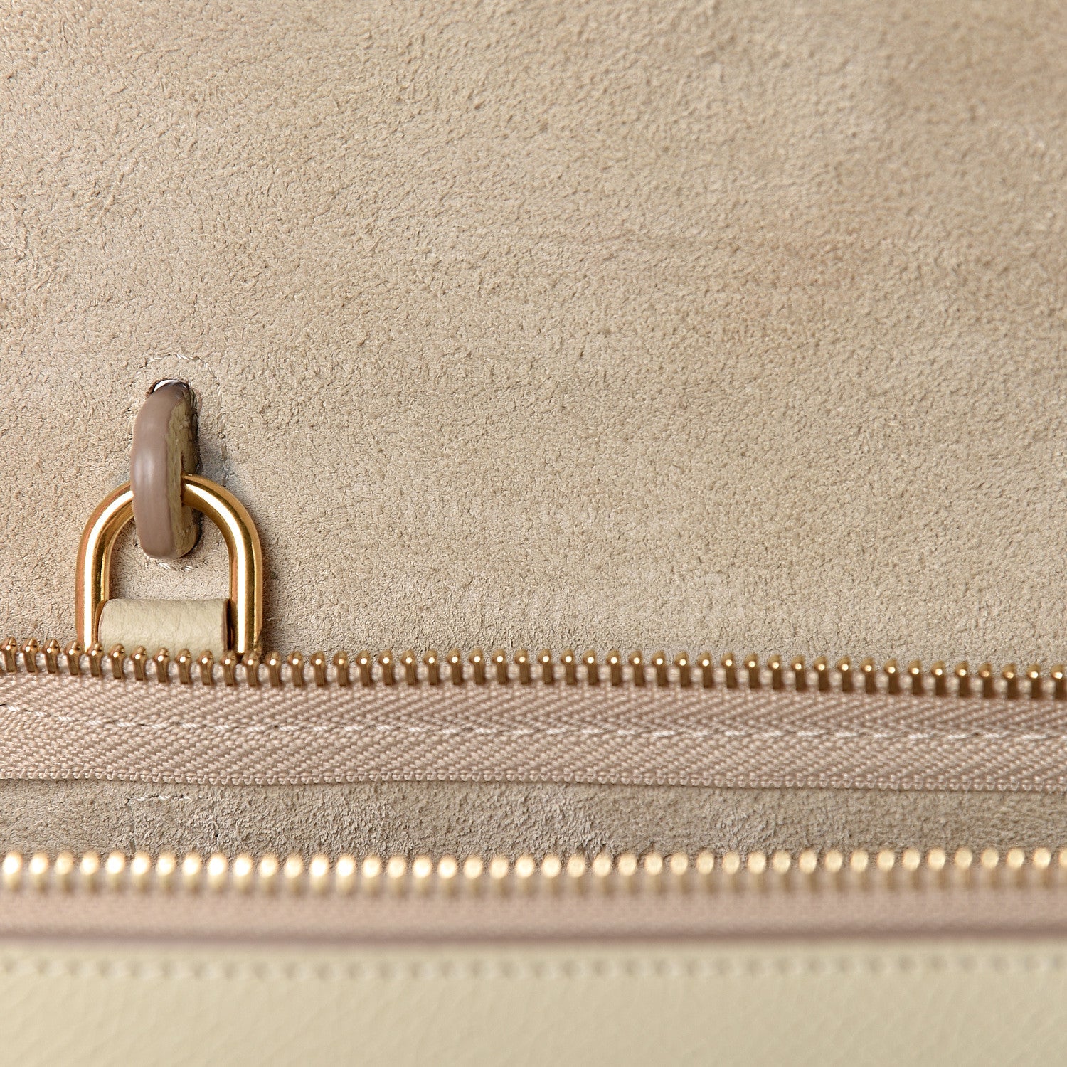 Celine Grained Calfskin Nano Belt Bag Linen 8 of 11
