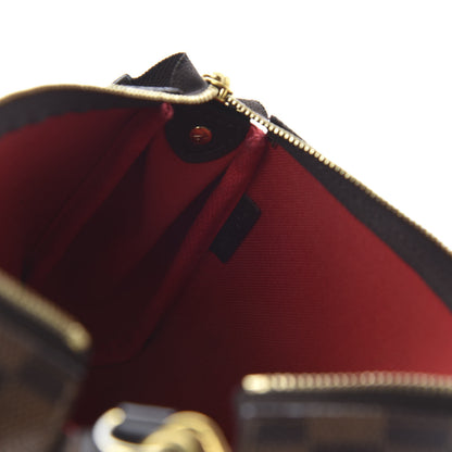 Louis Vuitton Damier Ebene Eva Clutch 9 of 10