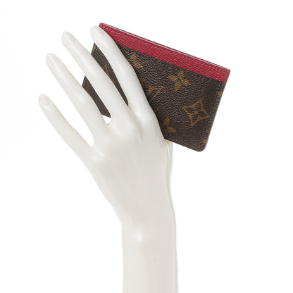 Louis Vuitton Monogram Card Holder Fuchsia 2 of 8