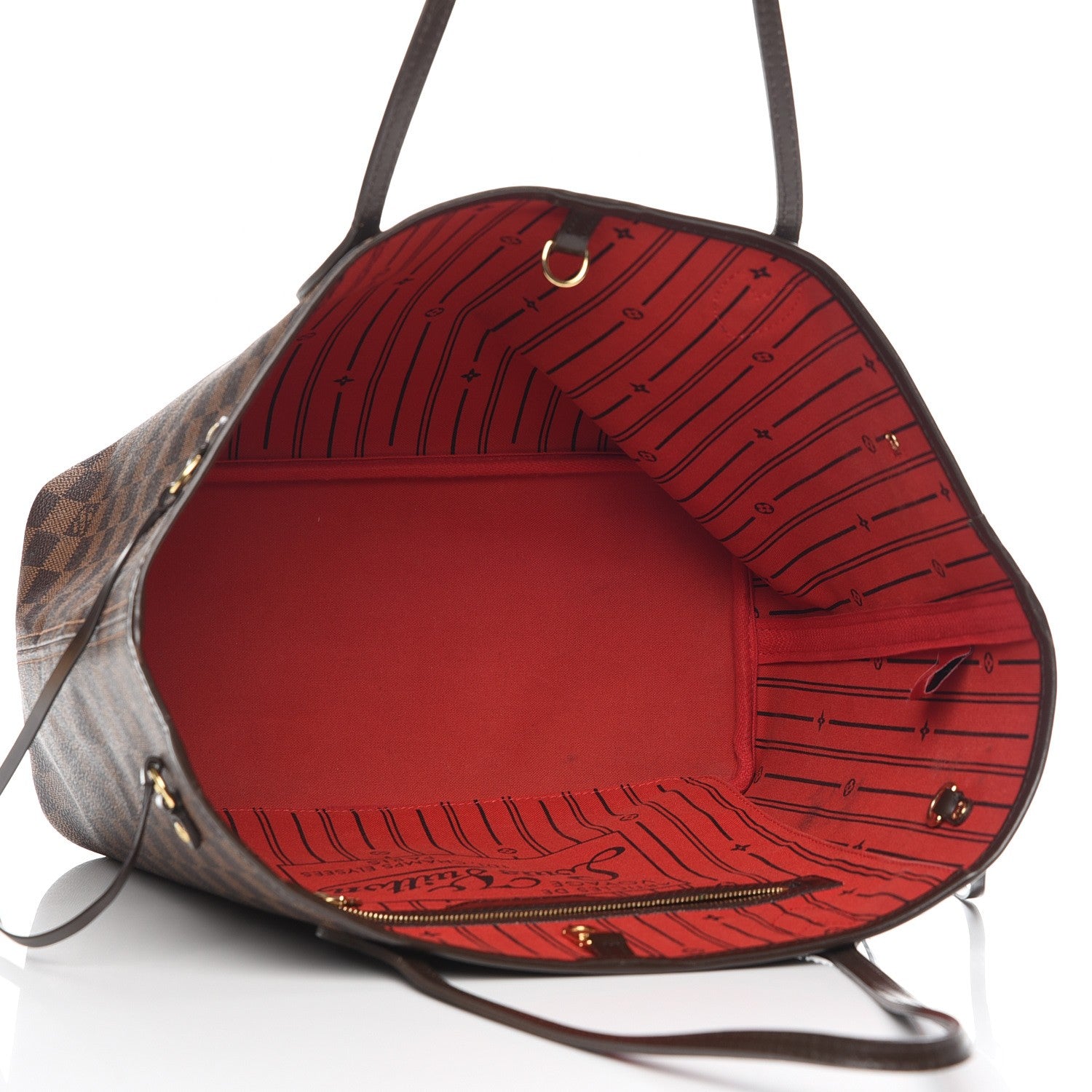 Louis Vuitton Damier Ebene Neverfull MM 10 of 15