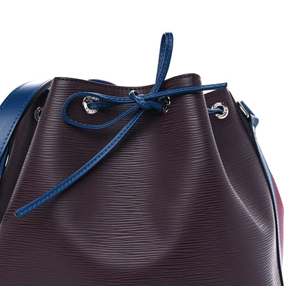 Louis Vuitton Epi Tri-Color Petit Noe NM Quetsche Fuchsia Saphir 8 of 10