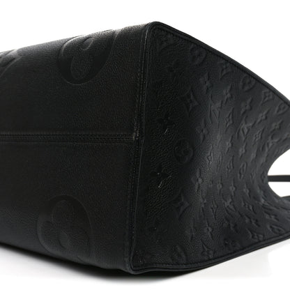 Louis Vuitton Empreinte Monogram Giant Onthego GM Black 9 of 9
